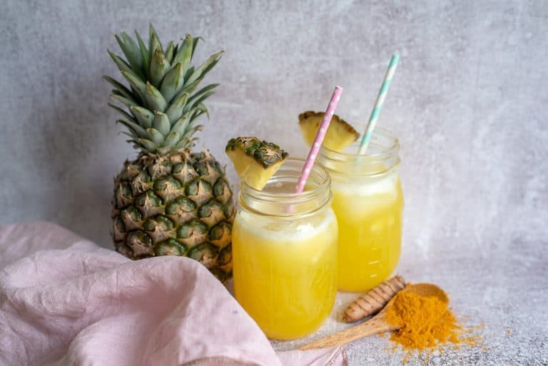 Rezept Ananas Kurkuma Limonade Ohne Zucker Projekt Gesund Leben