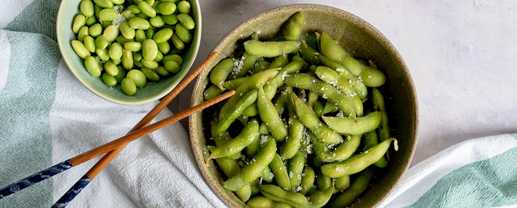 Clean Eating Snack: Edamame Mit Meersalz - Projekt: Gesund Leben