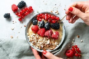 Polenta Porridge mit Beeren03