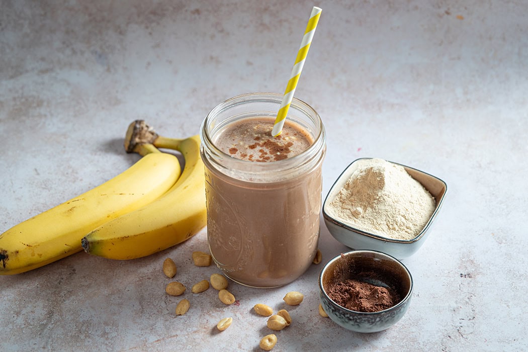 Post Workout Shake Banane Erdnussbutter01